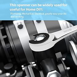 LOSCHEN 12pcs/set 8-19mm Metric Ratcheting Wrench