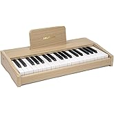 JALOKEE Kids Piano Keyboard, Digital Piano for Kids, Music Educational Instrument Toy, Wood Toy for 3+ Girls and Boys (Oak, 37 Keys)