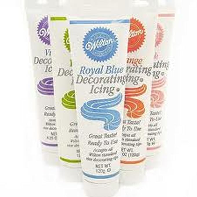 Wilton White Decorating Icing Tube 120g Cake Decorating Amazon.co.uk
