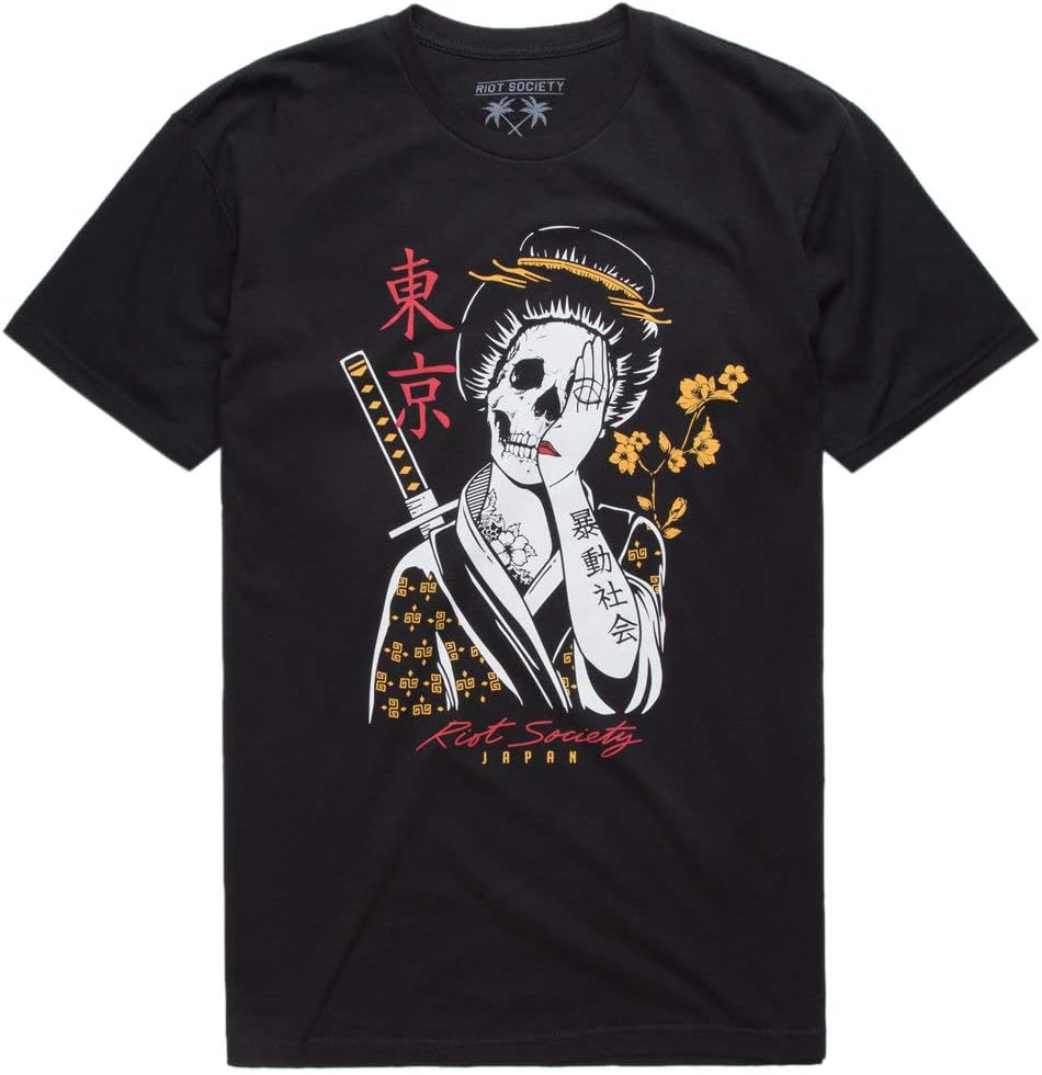 Geisha Shame T-Shirt Black