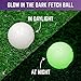 Chew King Glowing Fetch Ball, Dog Ball Toys, Ball Combo