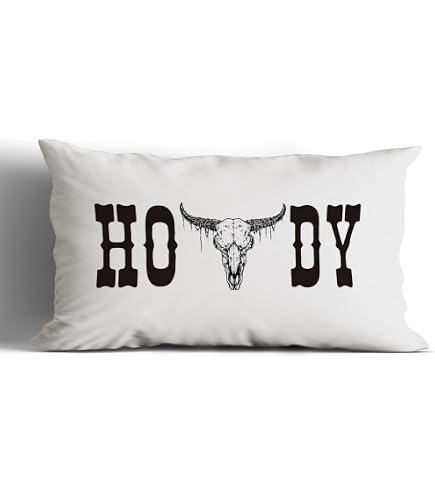 Highland Cow Pillow Cover - Farmhouse Cotton Linen Cushion Case For Sofa, 12x20 Inches - View #9