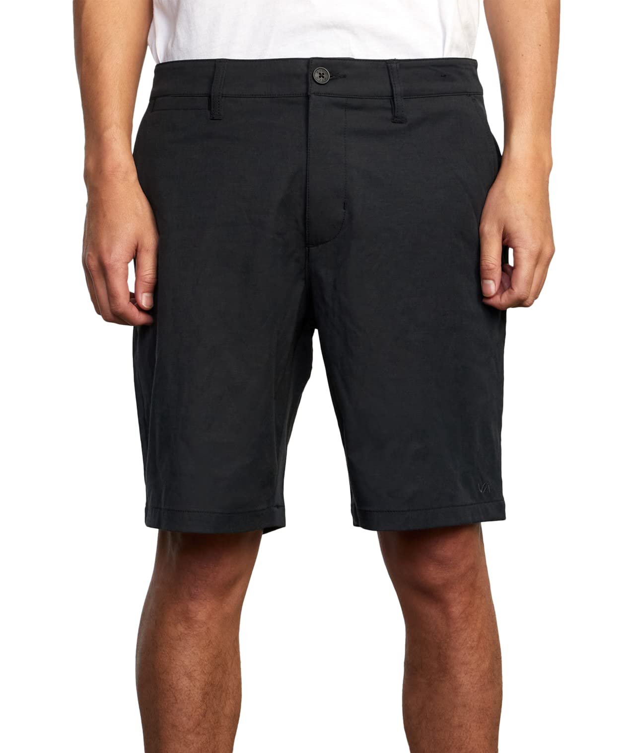 RVCA Men’s Back in Hybrid Short, Black S125