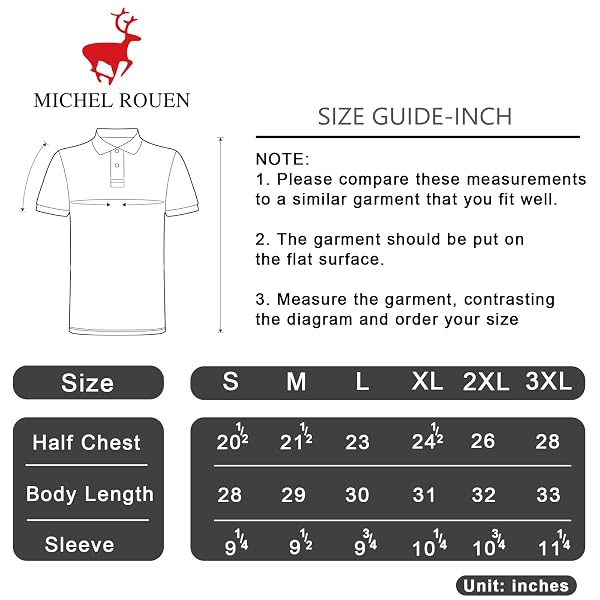 ROUEN POLO SHIRTS FOR MEN DRY FIT SHORT SLEEVE PERFORMANCE POLYESTER ATHLETIC CASUAL COLLARED GOLF SHIRTS FOR MEN