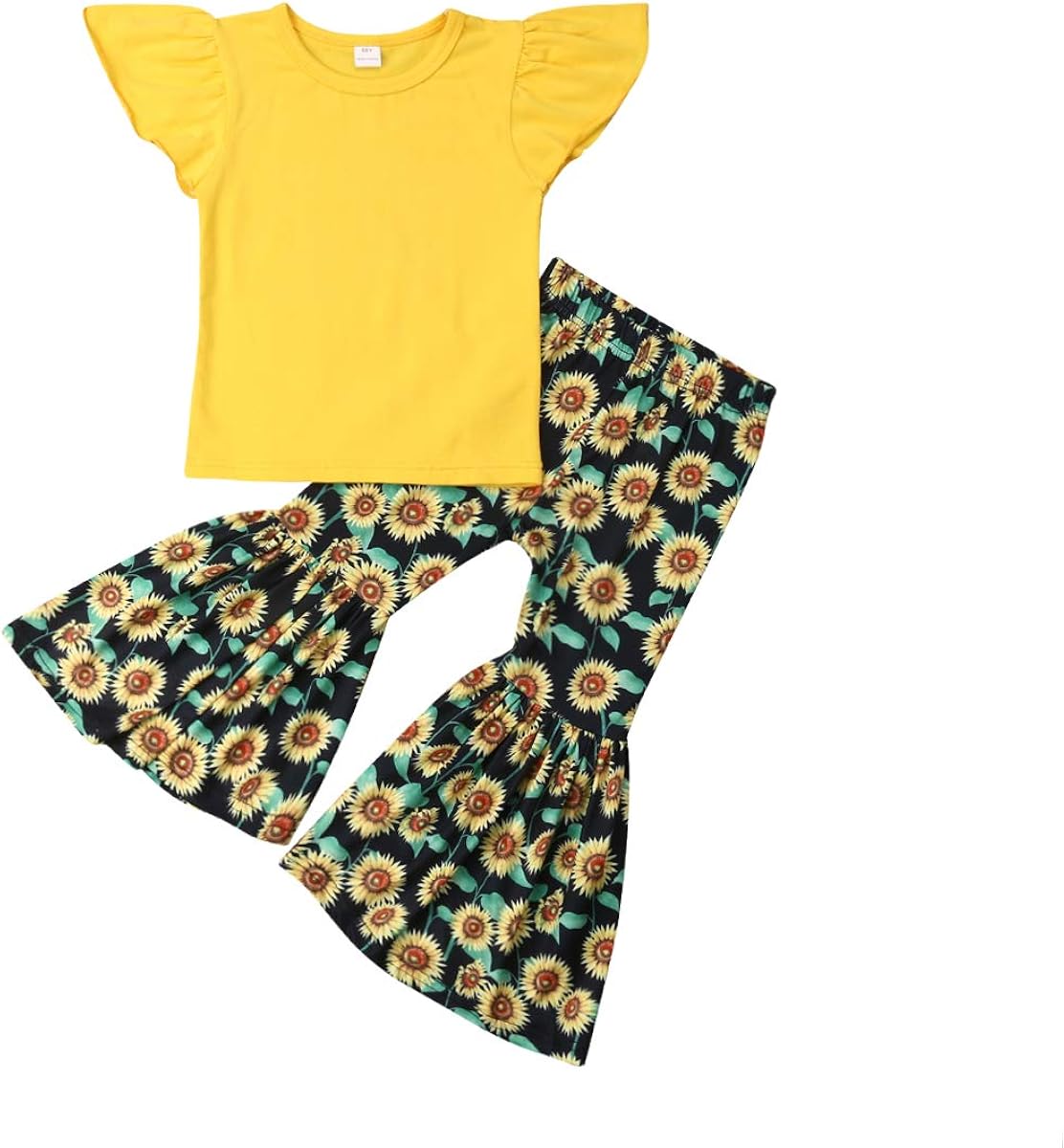 striped flare pants outfit