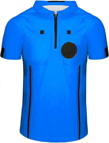blue referee shirt