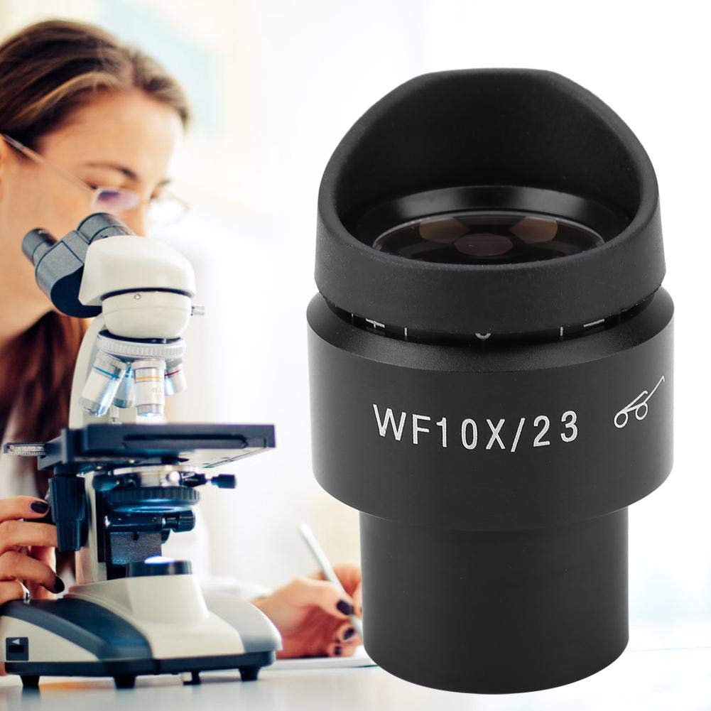 10X Magnification Microscope Adjustable Wide Field 30mm Eyepiece Lens WF10X Microscope Eyepieces 
