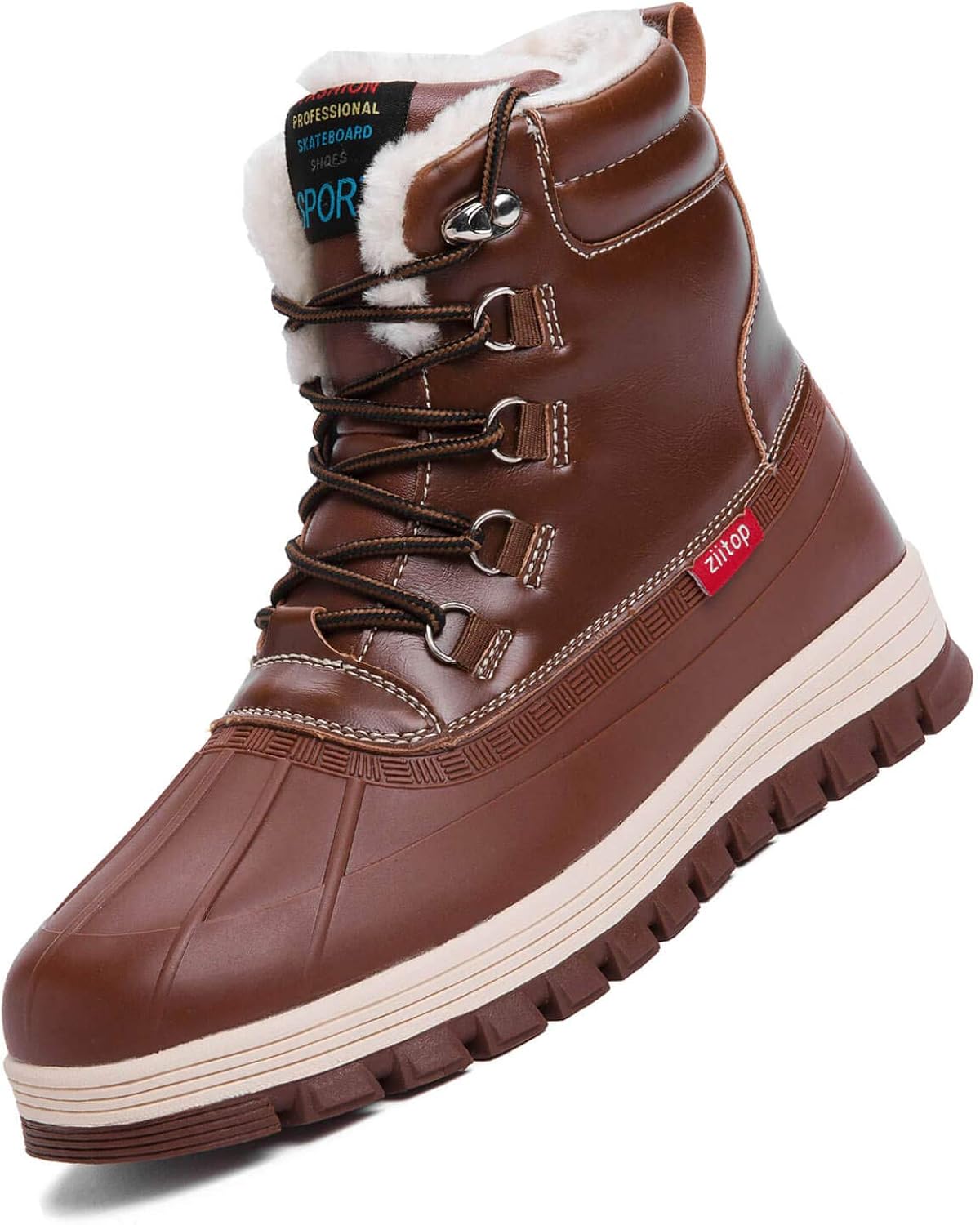 Amazon Todaysunny スノーブーツ メンズ 冬靴 防水 防寒 ブーツ スノーシューズ 防滑 冬用 靴 裏起毛 防寒靴 綿靴 雪靴 男性用 ウィンターブーツ トレッキングシューズ 保暖 大きいサイズ 幅広 ウォーキングシューズ ブーツ