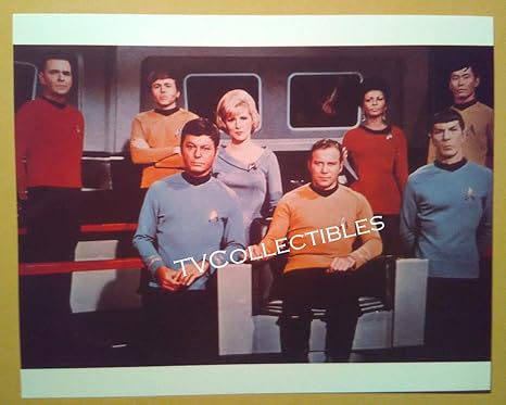 写真 8x10 テレビのスタートレック ウィリアム シャッター デフォレスト