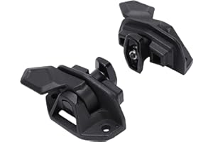Bewinner Ski Rack Arrow Storage Case Latch Kit Robust Secure Connection for Skidoo Snowmobiles 2016-2025 Metal Black
