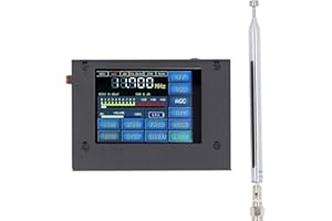 Gearwell Full Band Radio, Portable Shortwave Receiver and Digital FM AM MW SW SSB Radio, DSP Tuning Handheld Radio with 2.8 I