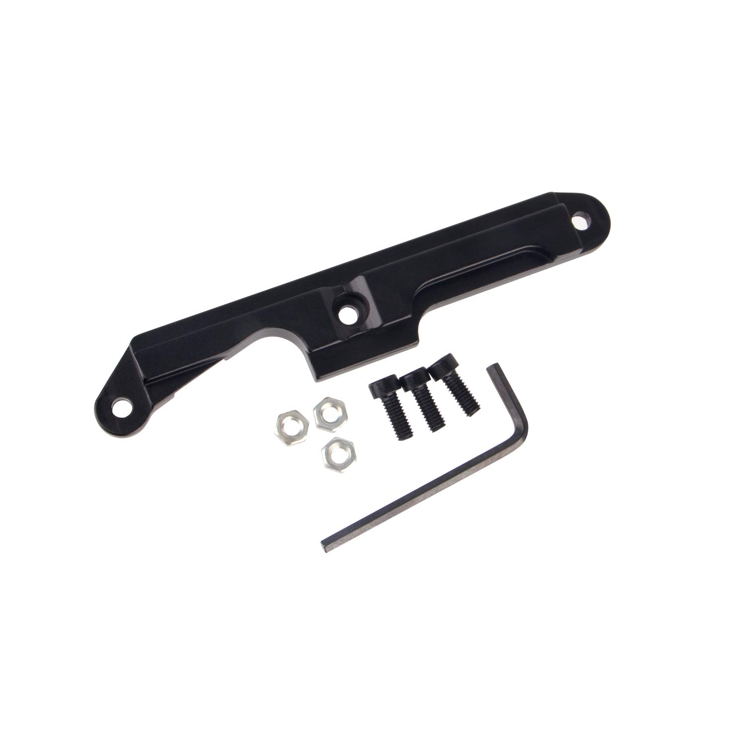 FOCUHUNTER Riflescope Mount Tactical Side Mount Tactical Scope Mount Dovetail Steel Side Plate Fits Stamped Milled Receiver for Outdoor Sport