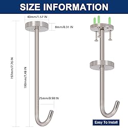 NearMoon Coat Hooks-Bath Towel Hangers, Wall Hooks