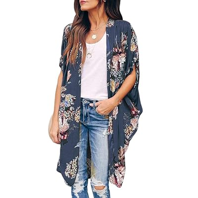 short floral cardigan