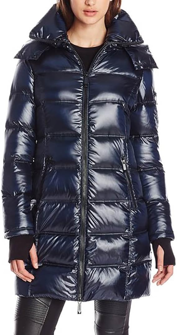 BCBGMAXAZRIA Women's Metallic Down Coat Amazon.ca Clothing & Accessories