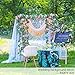 PARTY JOY 2Pcs Flower Garland Fake Rose Vine Artificial Flowers Hanging Rose Ivy Hanging Baskets Wedding Arch Garden Background Decor