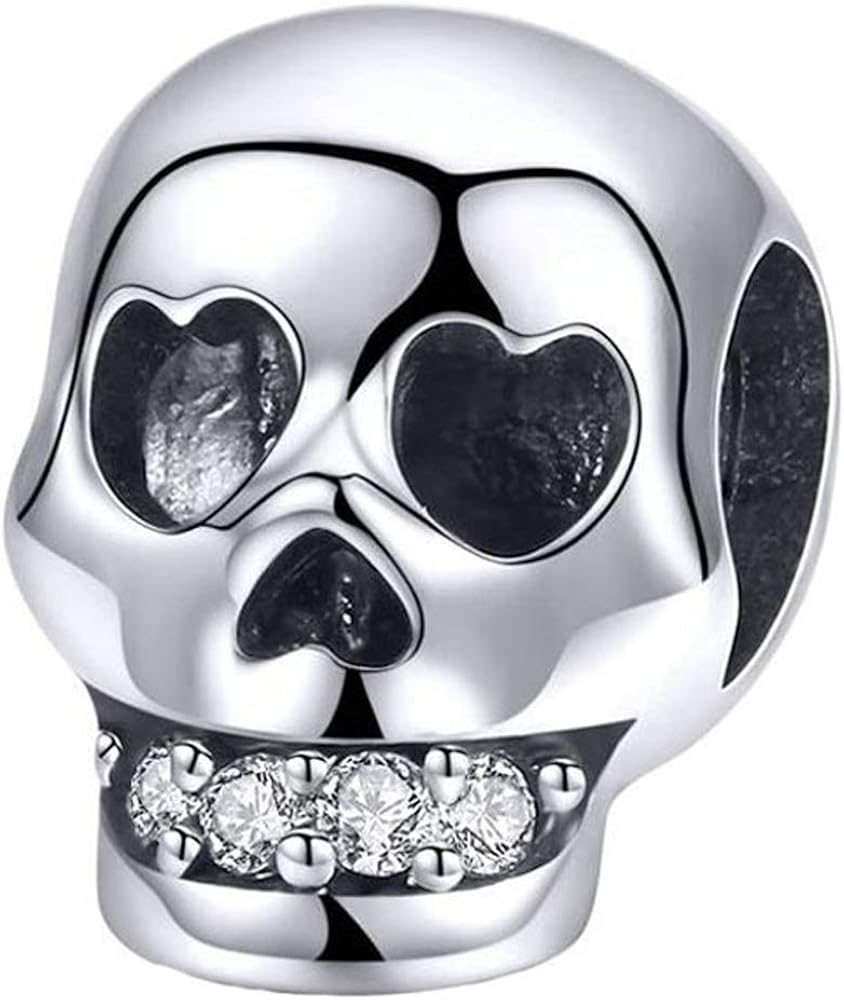 36 Gothic Anhänger - Motte Totenkopf Charm Für DIY Schmuck