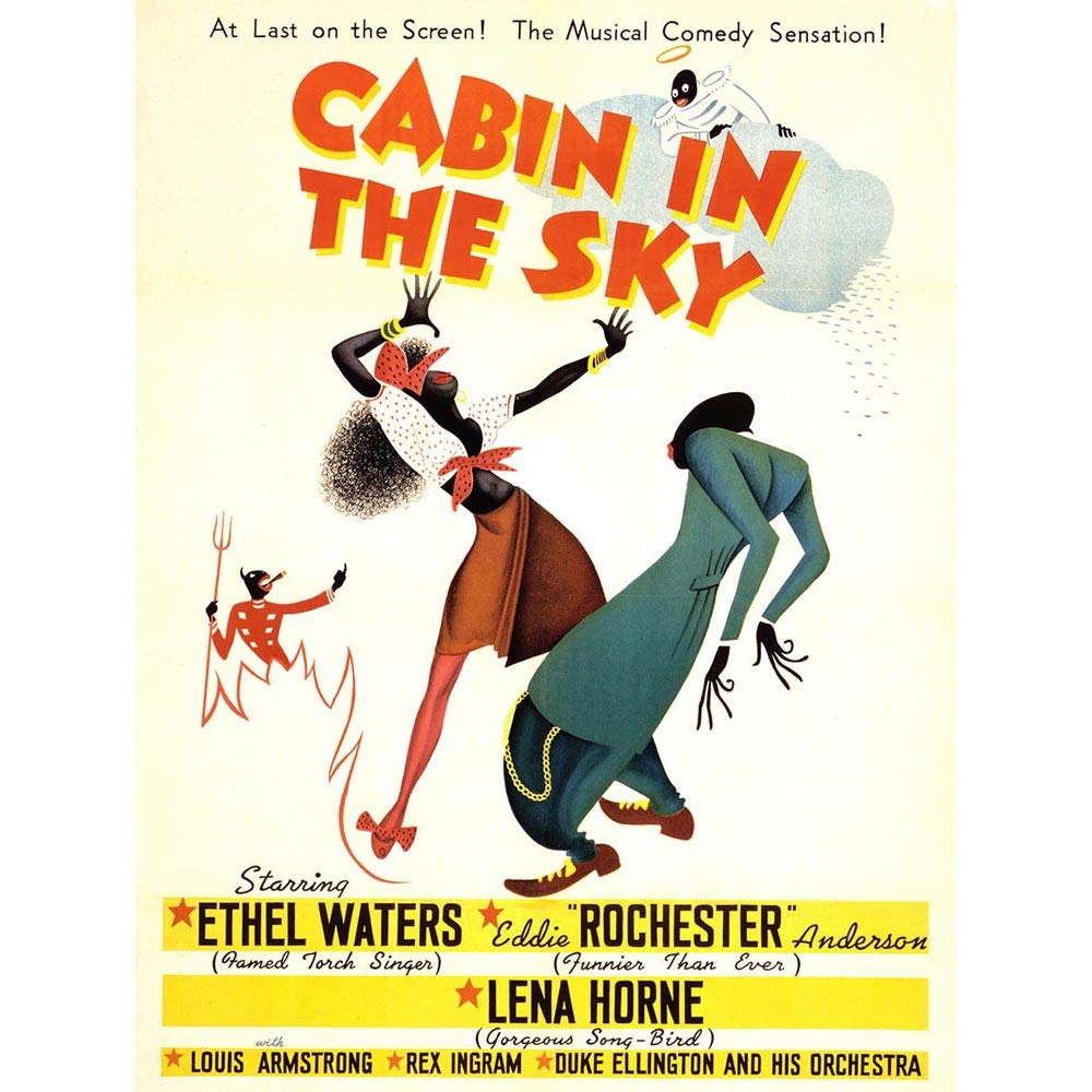 Wee Blue Coo Advert Movie Film Musical Cabin Sky Comedy African American Unframed Wall Art Print Poster Home Decor Premium