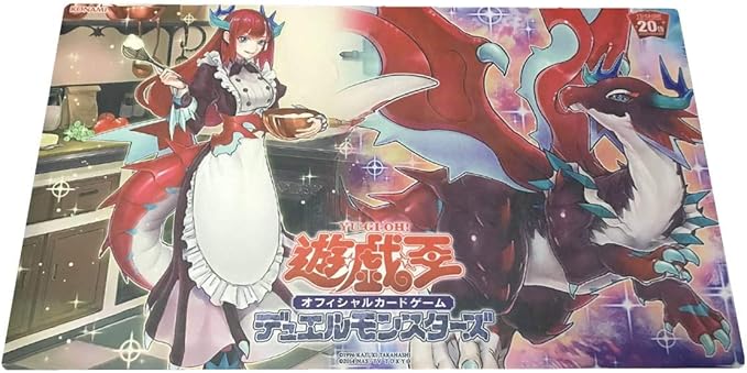Amazon 遊戯王プレイマット ドラゴンメイド ティルル おもちゃ おもちゃ