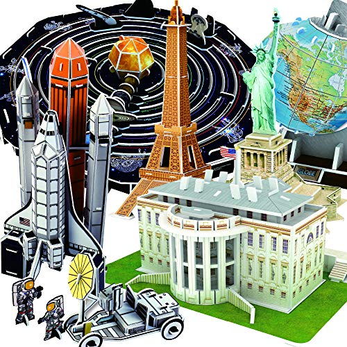 Hedstrom 3D Learning Models 6 pcs. Assorted (94-3990PDQAZ)