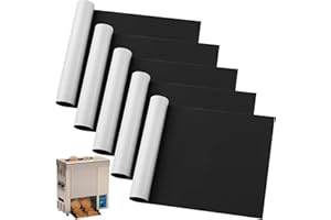Teenyyou 5 Pack 33''x12.25'' PTFE Release Sheets Non Stick Toaster Release Sheet PTFE Liner Compatible with Antunes Roundup VCT 25, 50, 1000, 2000 Series Toaster Replaces 7001167, 7000250 for Bread