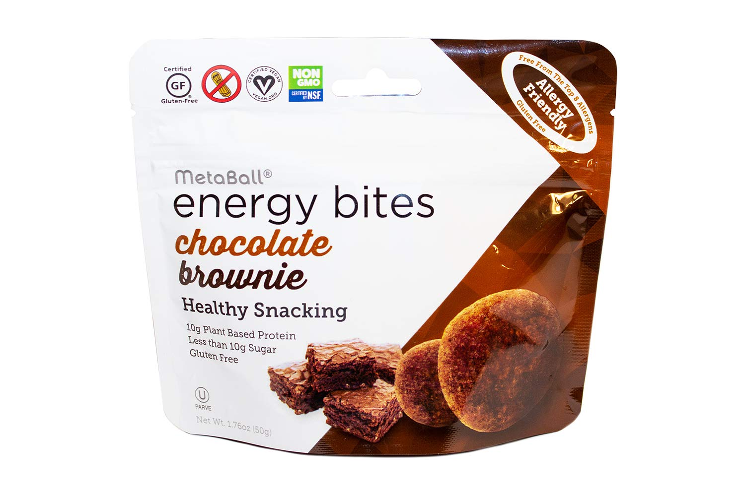 MetaBall Chocolate Brownie Energy Bites