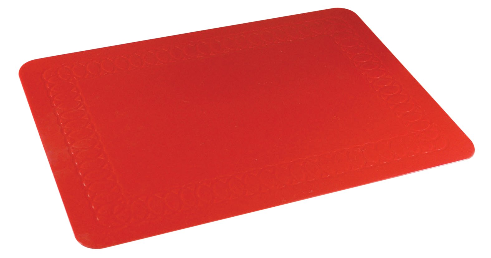 Aidapt Anti Slip Wipe Clean Heat Resistant Silicone Table Mat 350x250mm in Red