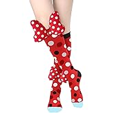 MITUN SEMI Crazy Socks for Girls Kids Knee High 3D Funny Wacky Mismatched Socks for Crazy Sock Day Novelty Gifts