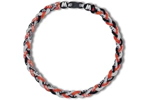 Willtok Premium Baseball Necklace, Titanium Baseball Necklaces For Boys, Classic Design Baseball Necklace for Outfit/Sport field Muti-Color for Pick