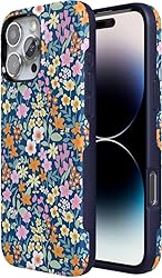 Casely Navy Floral Case for iPhone 16 Pro Max