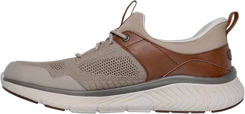 Masculino Arch Fit Crosser Emeric Slip-In TREINADOR, Taupe Brown Malha / Sintético, 42 EU