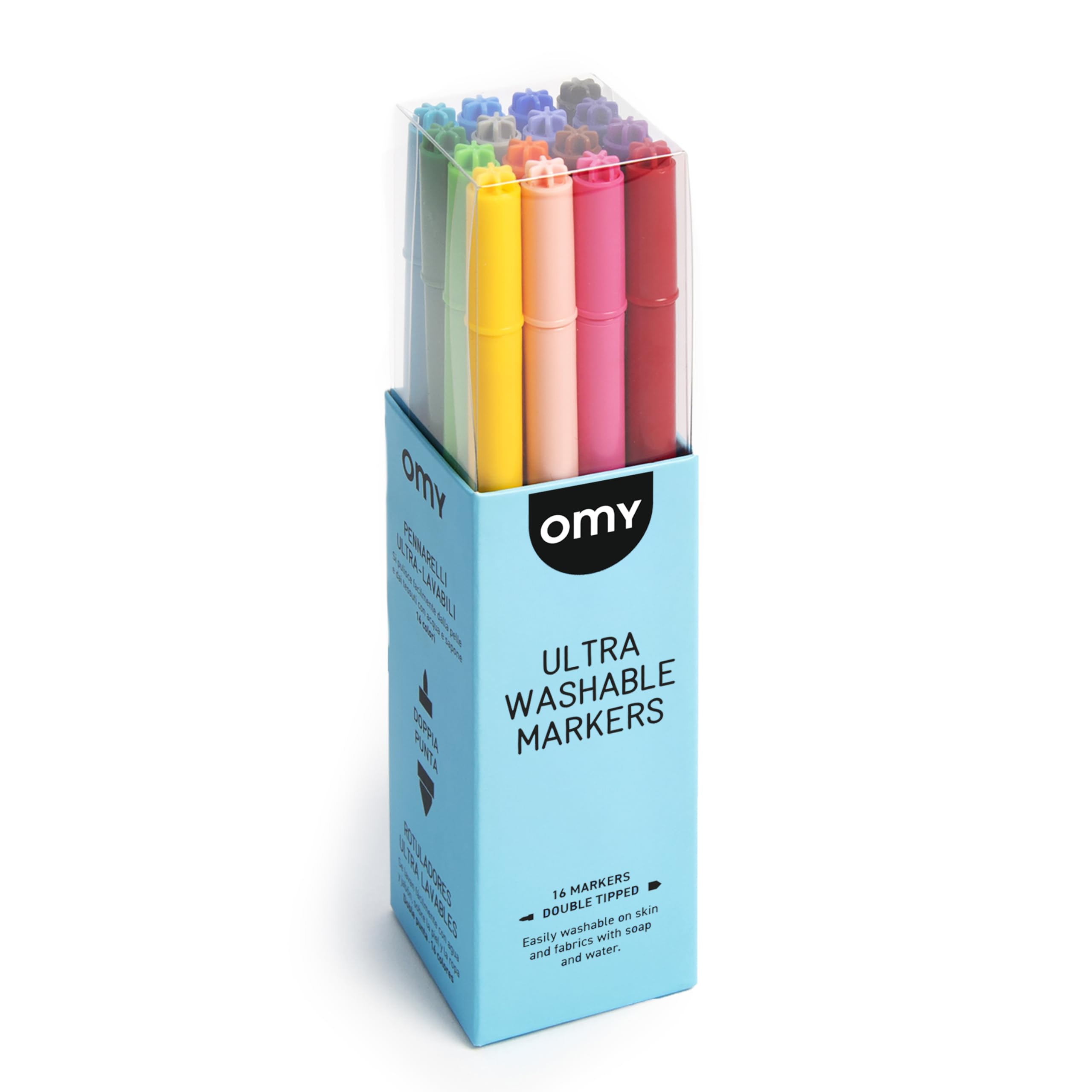 Omy Ultra Washable Felt Pens x 16