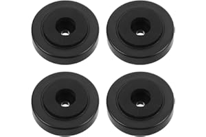 Sewroro 4pcs Rubber Speaker Feet Pads Anti-Vibration Shock Absorber for Amplifiers Guitar Amps Stable