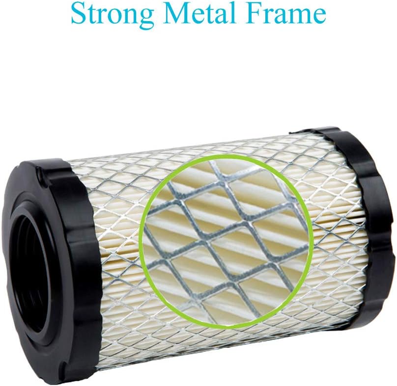 HOODELL 796031 Air Filter with Tune Up Kit, Compatible with Briggs and Stratton 591334 492932 696854, John Deere D100 D110 D125 D130, Husqvarna YTH22V46, Lawn Mower Oil Filter : Garden & Outdoor