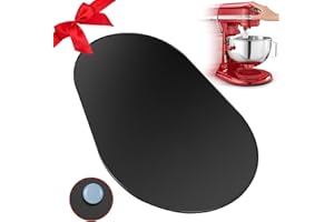 WHALEME Mixer Mat Slider Compatible with KitchenAid 5-8 Qt Bowl-Lift Mixer - Metal Appliance Sliding Tray Kitchen Countertop Storage Mover Caddy for Kitchen Aid Professional Stand Mixer