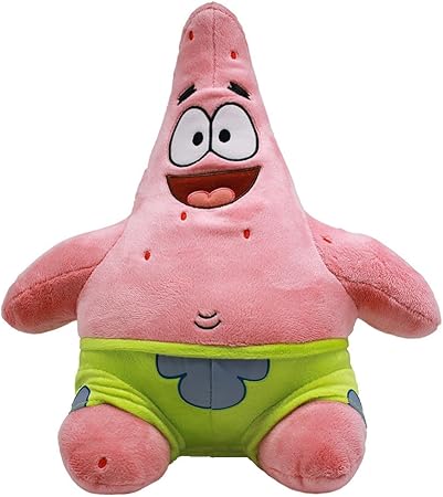 Amazon Nickelodeon Universe スポンジボブ スクエアパンツ パトリック ヒトデ 12インチ ぬいぐるみ ぬいぐるみ おもちゃ