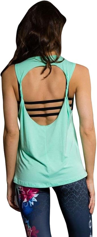 onzie twist back top