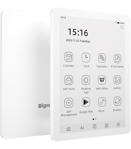 Bigme inkNoteX Color Eink Tablet eBook Reader 6G 128G 10.3 inch