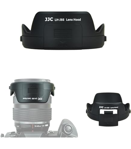 Amazon.com : JJC LH-J66 Reversible Hood Shade for Olympus M. Zuiko