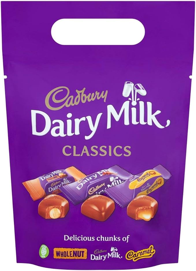 Cadbury Dairy Milk Classics Mixed Chocolate Chunks, 350 g Amazon.co.uk