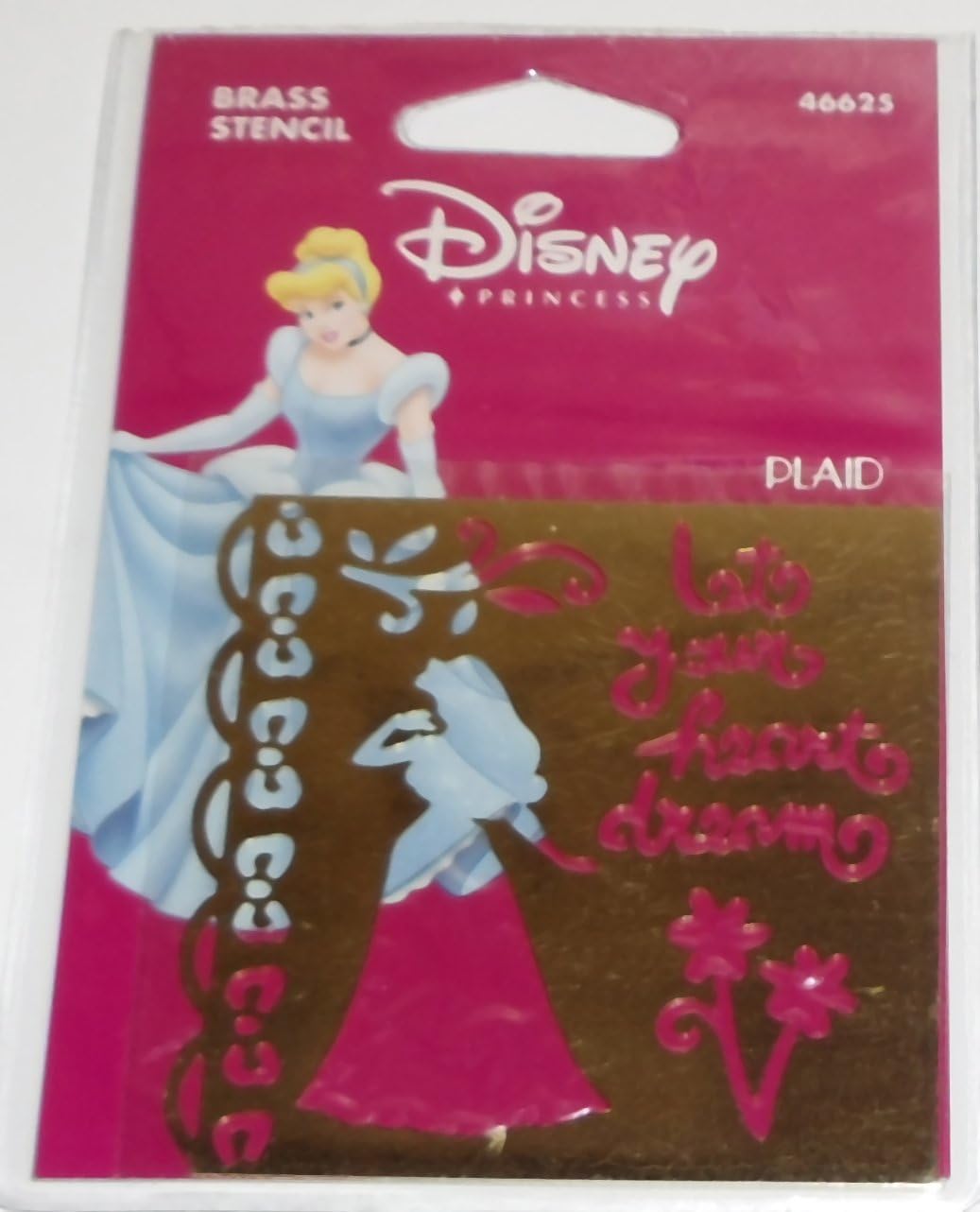 Disney Princess Brass Stencil - 46625 - Sleeping Beauty