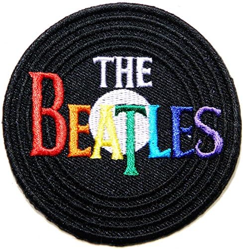 The Beatles Heavy Metal Hip Hop Rock Rockabilly Music Band Patch Iron on Sew Embroidered Applique Craft Clothing Costume Gift Collection (2.8"widex2.8"tall)