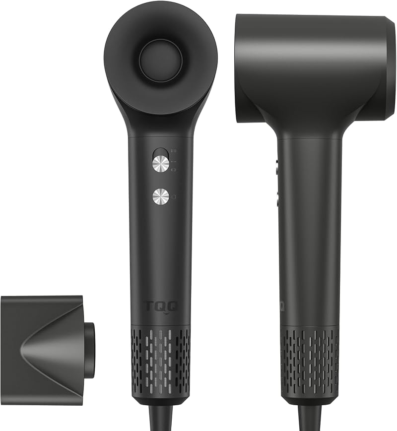 TQQ Hair Dryer 110,000 RPM Brushless Motor 200M Negative Ions 57dB