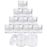 Beauticom 60 Grams/60 ML (2 Oz) Round Clear Leak