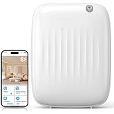 Ziweo Waterless Essential Oil Diffuser Up to 3000sq.ft Whole-Home Scent | Cold Air Diffuser for Home Office Hotel, App &amp; One-Click Preset Panel Control, Easy to Operate, Quiet, Wall Amount - 400ml