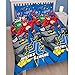 Justice League 'Inseption' Double Duvet Set - Repeat Print Design