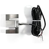 S Type Load Cell Sensor,Portable High Precision Tension and Compression Sensor,S Beam for Test Force Weight Pressure Scale with 3m Cable(100KG)