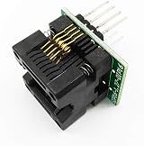 Hailege 2pcs SOIC8 SOP8 to DIP8 EZ Programmer Adapter Socket Converter 150mil view 2
