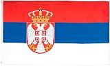 AZ FLAG Serbia Flag 3x5 ft 100D Polyester with Two Brass Grommets