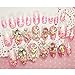 Dongcrystal 24pc 3D False Nails Bling Glitter Fake Full Nail Tip Floral Rhinestone Decor Bowknot Nail Art